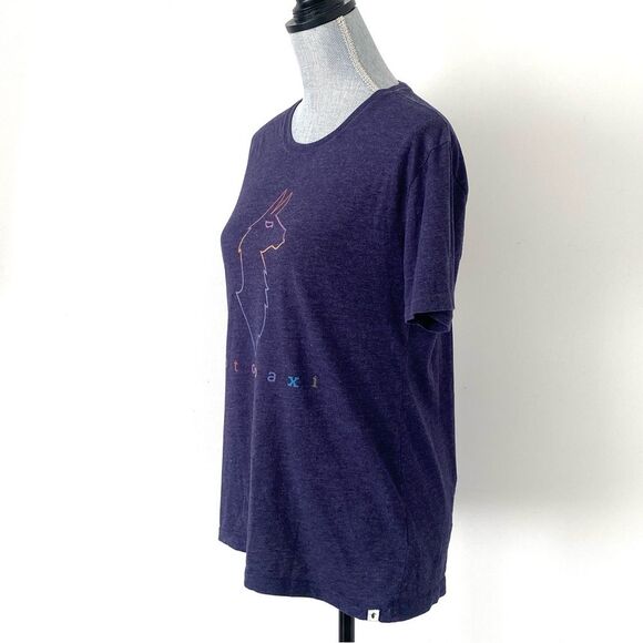 Cotopaxi Women’s Electric Llama T-Shirt M Gorpcore Outdoor Casual Granola Girl - Picture 5 of 8
